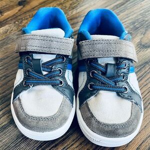 $3 IF BUNDLED Kids Blue and Gray Sneakers